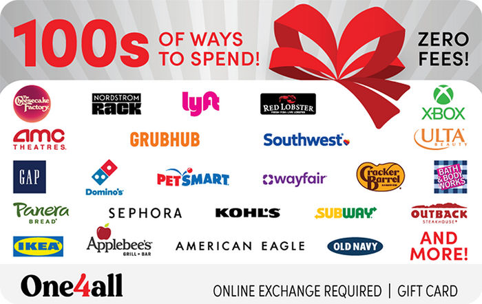 One4All eGift Card | Giftcards.com
